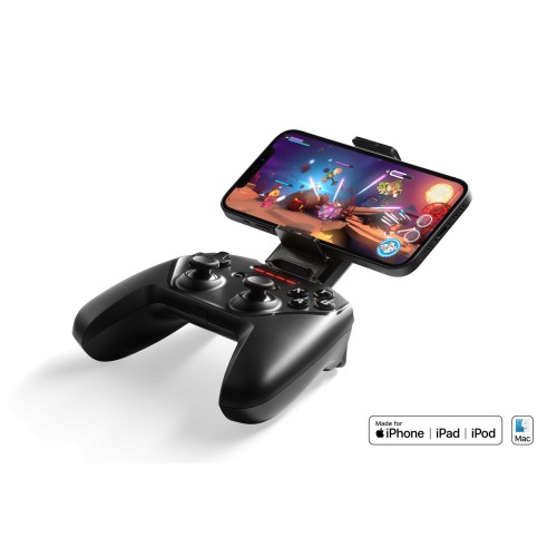 SteelSeries belaidis žaidimų valdiklis Nimbus+ skirtas iPhone/ipad/iPod, juodas Žaidimų įranga