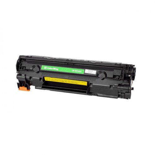ColorWay dažų kasetė, juoda, HP CE285X Canon 725H Spausdintuvų reikmenys ColorWay
