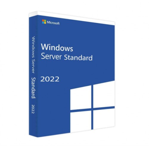 Dell Windows Server 2022“ „Windows Server 2022“ standartinė priedo licencija, 2 branduolių ROK