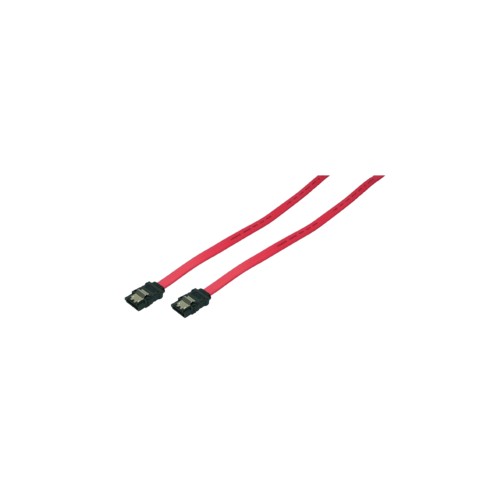 Logilink 0,75 m, raudonas, SATA kabelis 1,5 GBs / 3,0 GBs / 6 GBs Kompiuterių vidiniai kabeliai