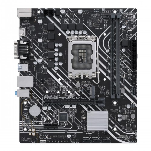 Asus PRIME H610M-D D4 Procesorių šeima Intel, Procesoriaus lizdas LG A1700, DDR4 DIMM, 2