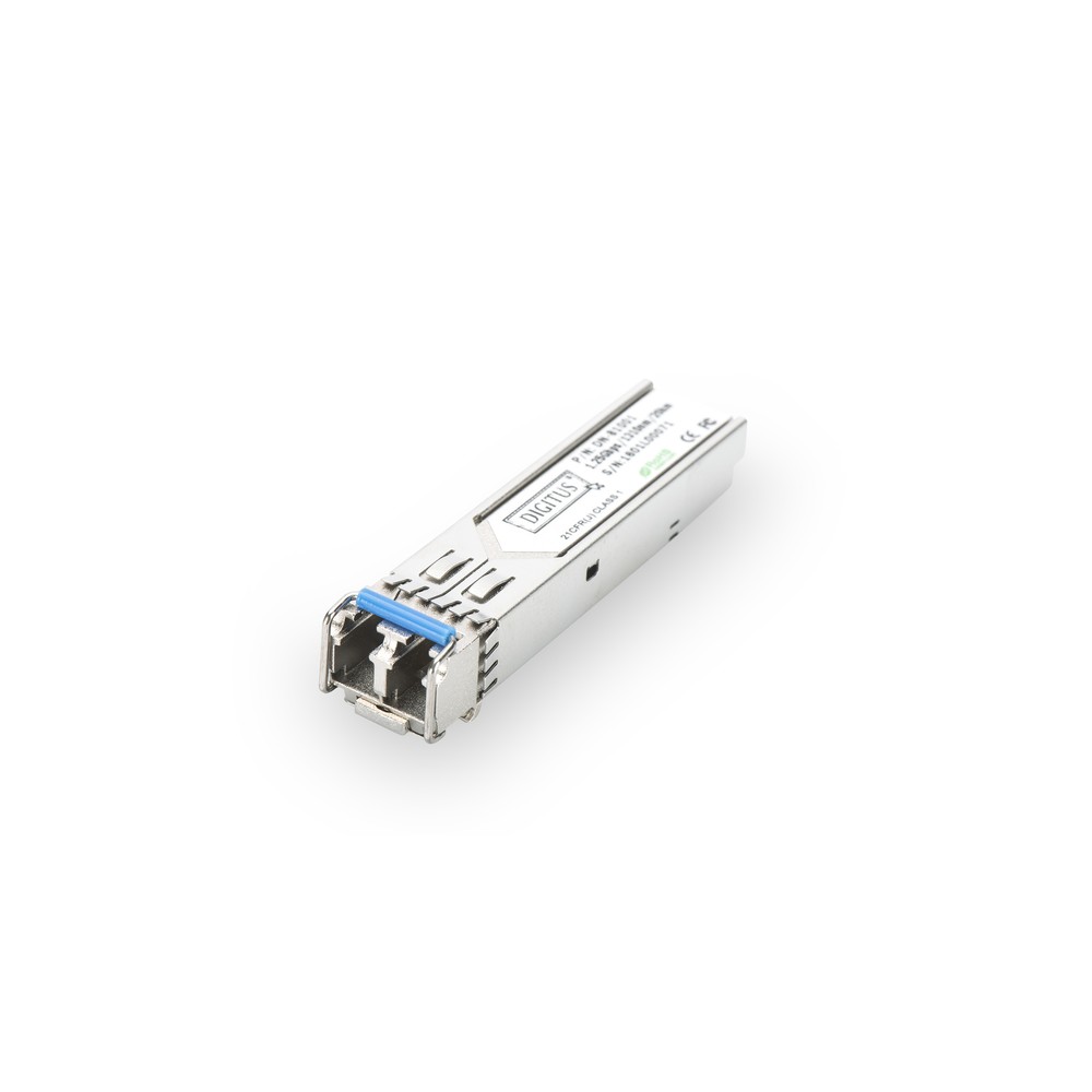 Digitus Mini SFP“ modulis DN-81001 9/125 μm SMF (vieno režimo pluoštas), vieno režimo LC