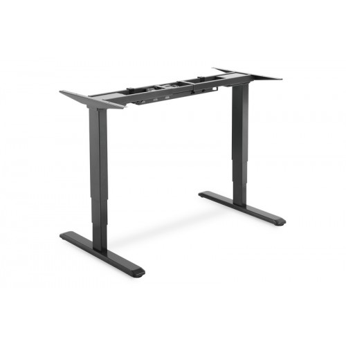 Digitus stalo rėmas, 170 x 70 x 128 cm, maksimalus apkrovos svoris 125 kg, metalinis, juodas