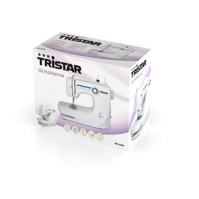 Siuvimo mašina Tristar SM-6000 White Siuvimo įranga Tristar