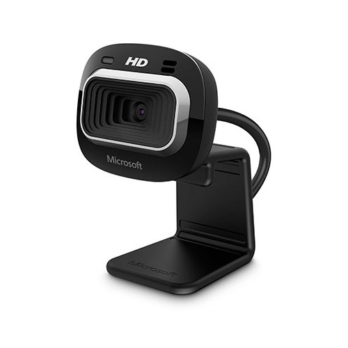 Microsoft T4H-00004 LifeCam HD-3000 Internetinė kamera, verslui 720p, juodas Internetinės kameros Microsoft