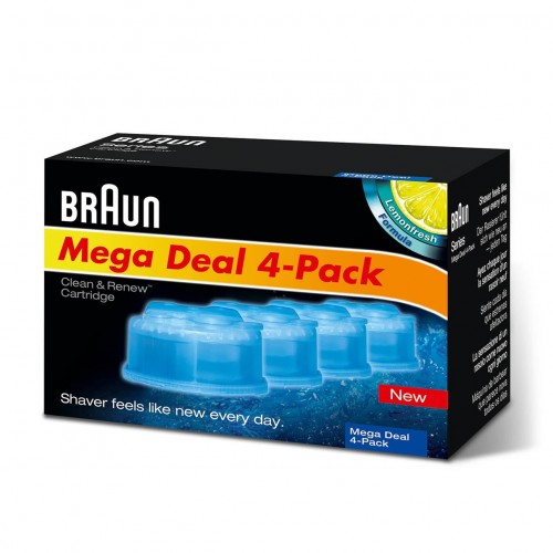 Braun Refills 4 Pack Clean and Renew CCR4 3+1 Smulki buitinė technika Braun