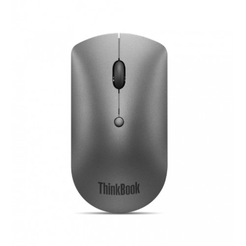 Lenovo ThinkBook Bluetooth tyli pelė geležinė pilka, Bluetooth 5.0 Kompiuterinės pelės Lenovo
