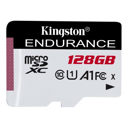 Kingston Endurance 95R 128 GB, Micro SD, Flash atmintis 10 klasė Atminties kortelės Kingston