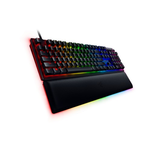Razer Huntsman V2, optinė žaidimų klaviatūra, RGB LED lemputė, JAV, juoda, laidinė Klaviatūros
