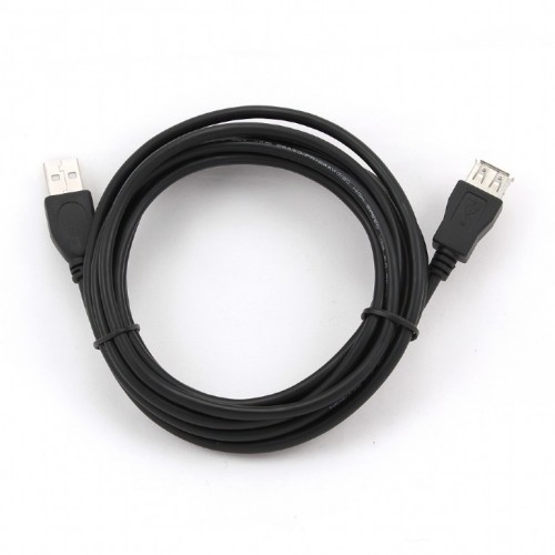 USB 2.0 A kištukas A lizdas 3 m kabelis Cablexpert Laidai, kabeliai ir įrankiai Cablexpert