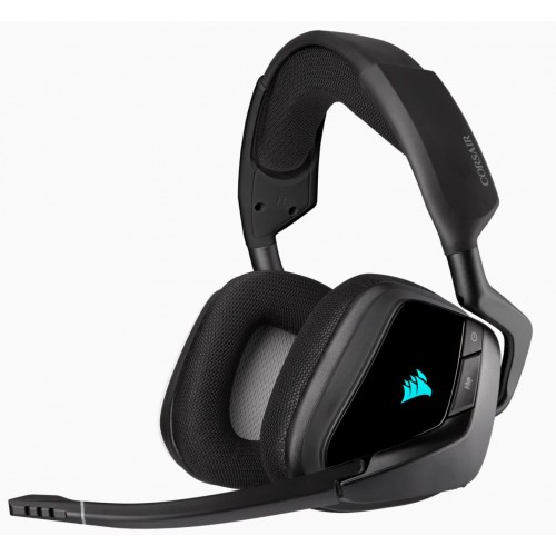 Corsair belaidės aukščiausios kokybės žaidimų ausinės su 7.1 erdviniu garsu VOID RGB ELITE