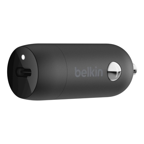 Belkin 20W USB-C PD automobilinis įkroviklis BOOST CHARGE juodas Automobiliniai pakrovėjai