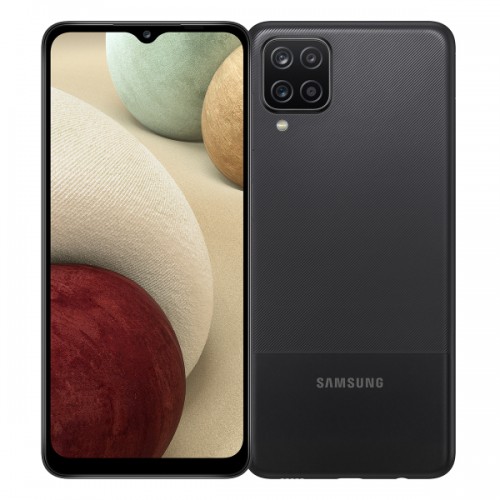 Samsung Galaxy A12 A127 (juodas) Dvi SIM kortelės 6.5 PLS IPS 720x1600/2.0GHz ir