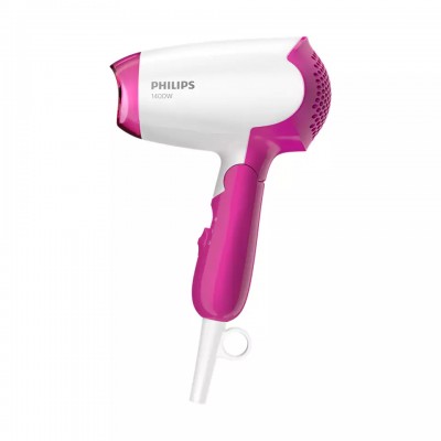 Philips plaukų džiovintuvas BHD003/00 1400 W, temperatūros nustatymų skaičius 2, balta/rožinė
