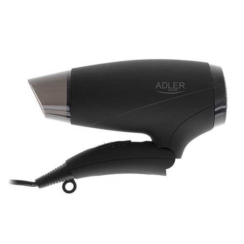 Adler Hair Dryer AD 2266 1200 W, Temperatūros nustatymų skaičius 2, Juodas Plaukų džiovintuvai