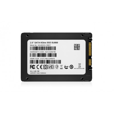 ADATA Ultimate SU800 256 GB, SSD  2,5", SSD sąsaja SATA, Skaitymo greitis