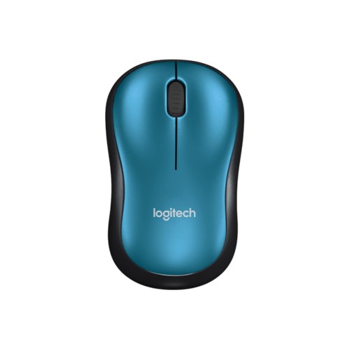 Logitech Mouse M185 Wireless, mėlyna/juoda Kompiuterinės pelės Logitech