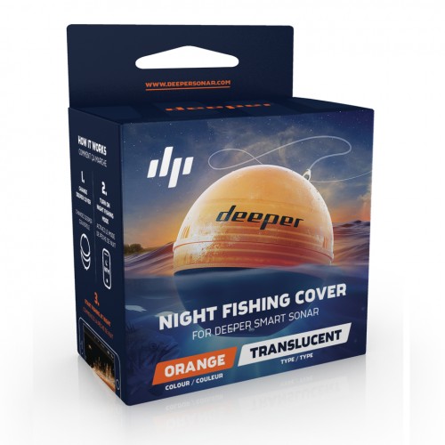 Deeper ITGAM0001 Naktinis užvalkalas, Oranžinė Žvejybos reikmenys Deeper
