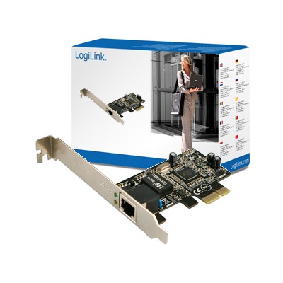 Logilink Gigabit PCI Express tinklo plokštė PCI-E Tinklo plokštės Logilink
