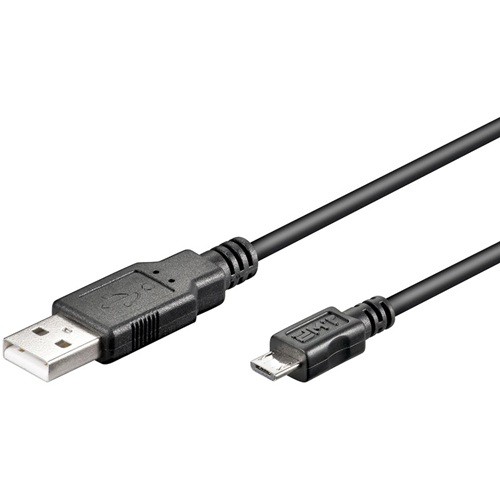 Logilink USB micro-B 180“, 1,8 m „Micro-USB B“, USB A, 1,8 m, juodas Pakrovėjai Logilink