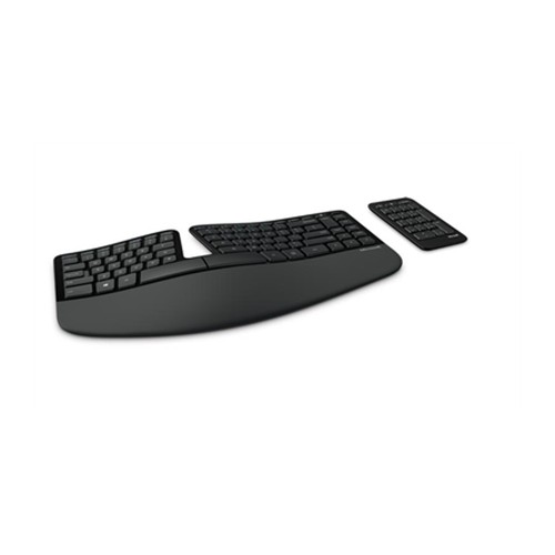 Microsoft 5KV-00005 Sculpt Ergonomic Keyboard for Business Skaitmeninė klaviatūra, juoda