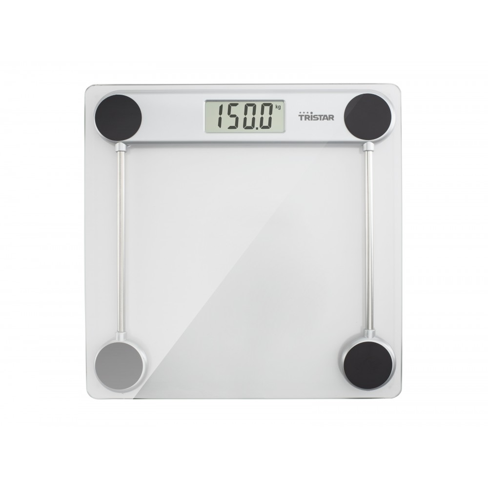 Tristar vonios svarstyklės WG-2421 Maksimalus svoris (talpa) 150 kg, Tikslumas 100 g, Baltas
