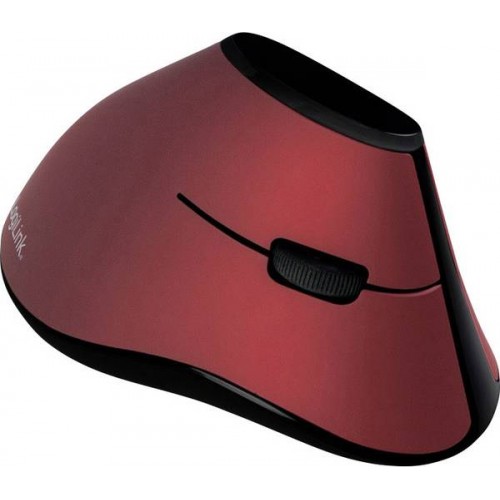 Logilink ergonominė vertikali pelė ID0159 belaidė, raudona Kompiuterinės pelės Logilink