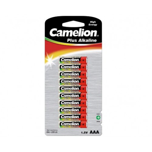Camelion LR03-BP10 AAA/LR03, plius šarminis, 10 vnt. Baterijos Camelion