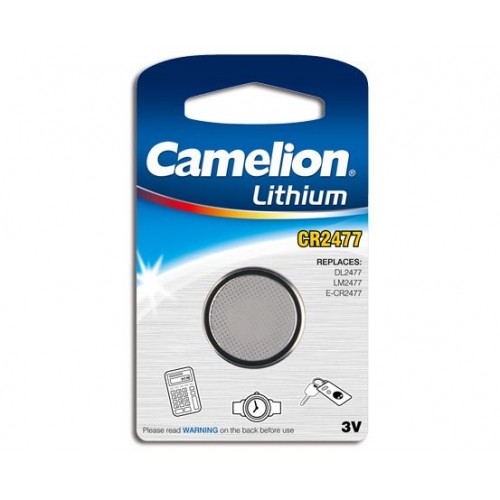 Camelion CR2477, ličio, 1 vnt. Baterijos Camelion