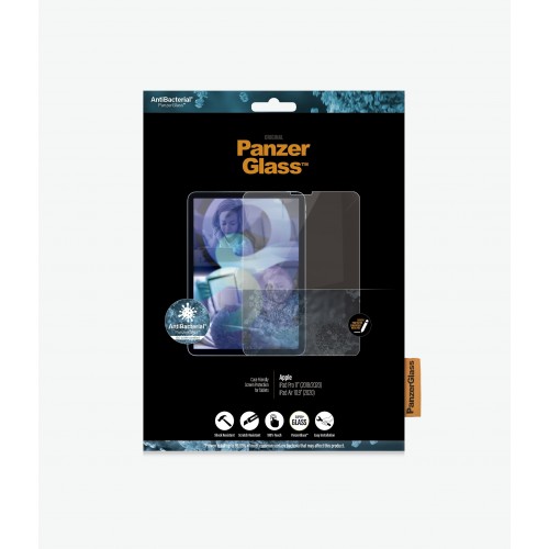 PanzerGlass Apple, iPad Pro 11"(2018/20/21)/ iPad Air(2020) CF AB, grūdintas stiklas, skaidrus