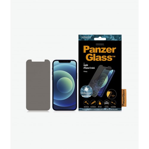 PanzerGlass Apple, skirtas „iPhone 12 Mini“, grūdintas stiklas, skaidrus, privatus stiklas