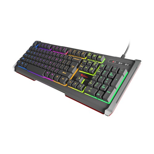 Genesis Rhod 400 RGB žaidimų klaviatūra, RGB LED lemputė, JAV, USB, Klaviatūros Genesis