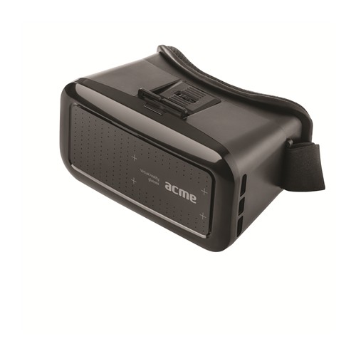 Acme VRB01 virtualios realybės akiniai juodi Išmanieji nešiojami aksesuarai Acme