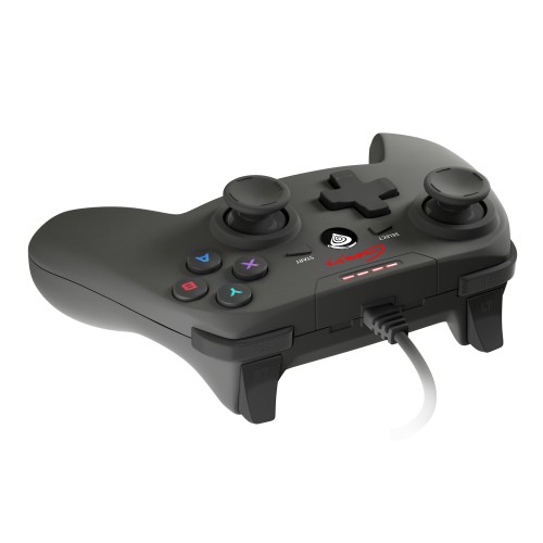 GENESIS P58 žaidimų pultelis, skirtas PS3/PC, juodas, laidinis Žaidimų įranga Genesis