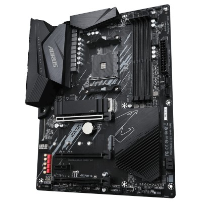 Gigabyte B550 AORUS ELITE V2 1.0 procesorių šeima AMD, procesoriaus lizdas AM4, DDR4 DIMM, 2