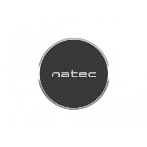 Natec Magnetic Air Vent automobilinis laikiklis išmaniajam telefonui FIERA juodas/sidabras