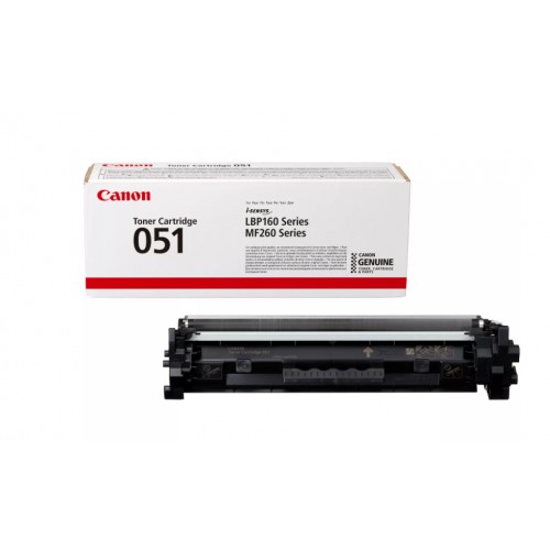 Canon CRG 051 dažų kasetė, juoda Spausdintuvų reikmenys Canon
