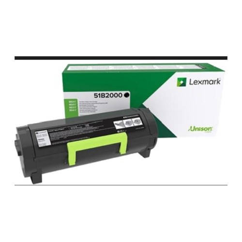 Lexmark MS/MX 3/4/5/617 51B2000 vienspalvis lazeris, juodas Spausdintuvų reikmenys Lexmark