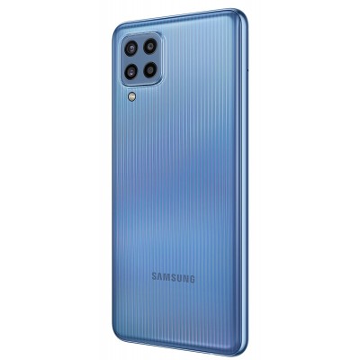 Samsung Galaxy M32 Blue, 6,4", Super AMOLED, 1080 x 2400 taškų, Mediatek MT6769V/CU, Helio G80