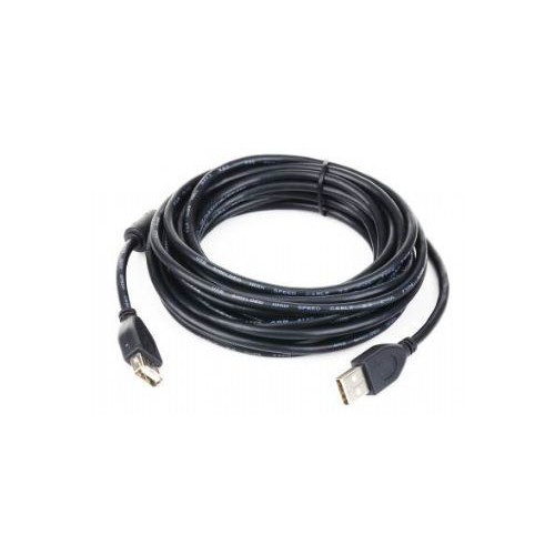 Cablexpert USB 2.0 A M/FM 1,8 m, juodas, USB ilgintuvas Interneto laidai ir priedai Cablexpert