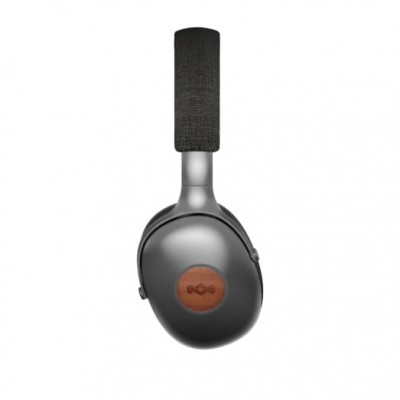 Marley "Positive Vibration XL" ausinės, per ausis, belaidės, su mikrofonu, juodos spalvos