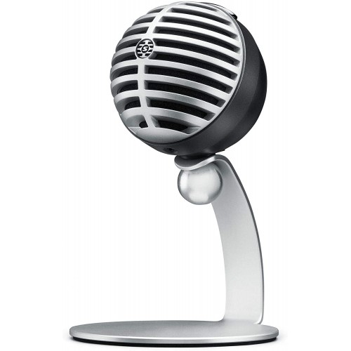 Shure MV5 skaitmeninis kondensatorinis mikrofonas, pilkos spalvos Ausinės ir ausinukai Shure