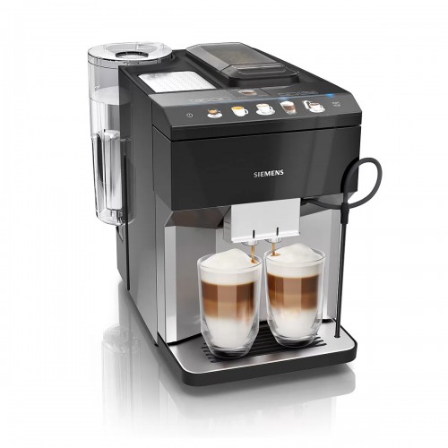 SIEMENS Automatinis kavos aparatas TP507R04 Siurblio slėgis 15 barų, Įmontuotas pieno