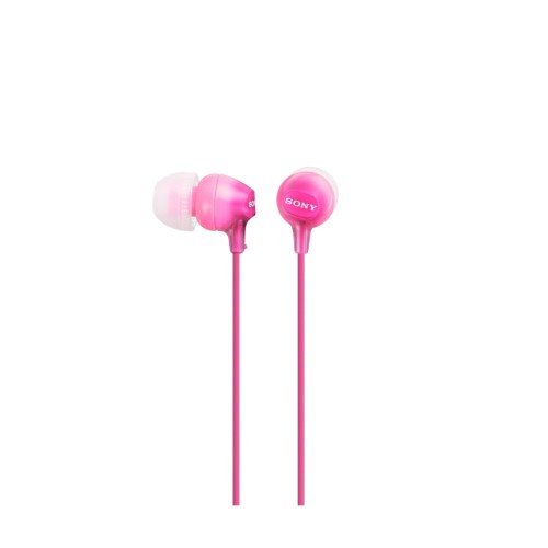 Sony EX serijos ausinės MDR-EX15AP, rožinės spalvos Ausinės ir ausinukai Sony
