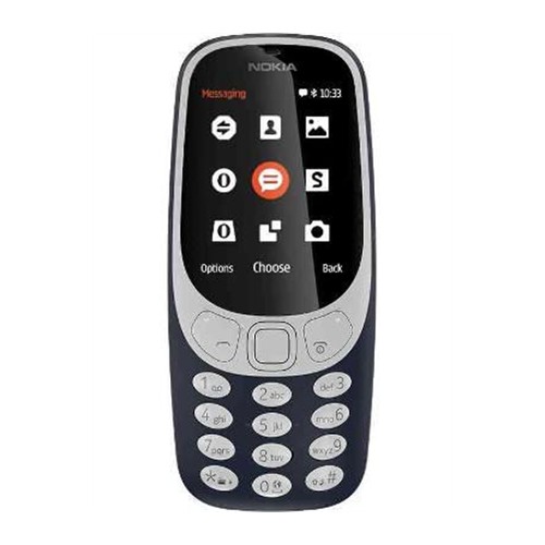Nokia 3310 (2017 m.) Tamsiai mėlyna, 2,4 ", TFT, 240 x 320 taškų, 16 MB, Dual SIM, Micro-SIM