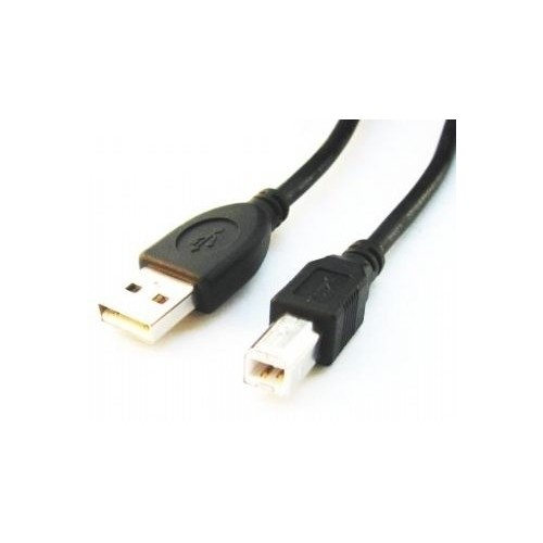 Cablexpert CCP-USB2-AMBM-6 1,8 m, juodas, USB 2.0 A kištukas B kištuko laidas Laidai, kabeliai