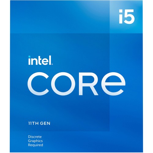 Intel i5-11400F, 2,6 GHz, LGA1200, Procesoriaus gijų 12, Mažmeninė pakuotė, Procesoriaus