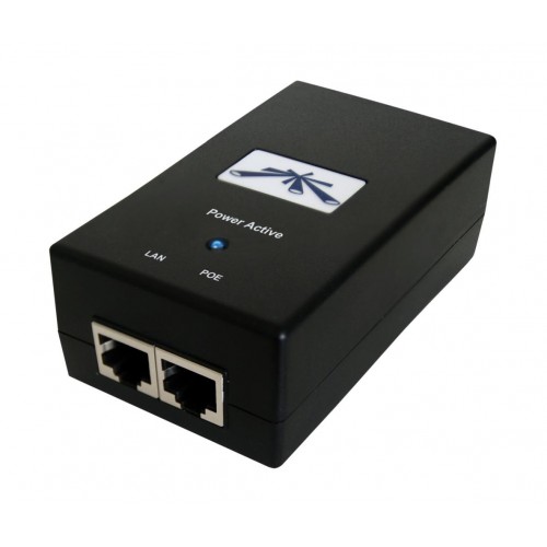 Ubiquiti 48V 0,5A Gigabit POE adapteris Ubiquiti POE (Power over Ethernet) Ubiquiti