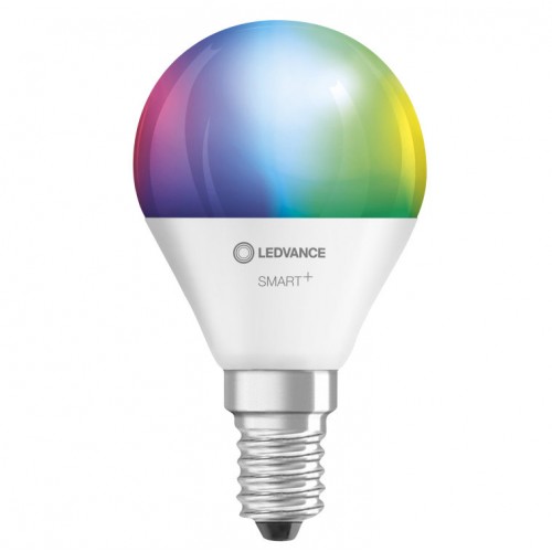 Ledvance SMART+ WiFi Classic mini lemputė RGBW Multicolour 40 5W 2700-6500K E14 Išmanieji namai