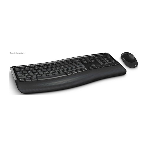 Microsoft Comfort Keyboard 5050 PP4-00019 Klaviatūra ir pelė, belaidė, klaviatūros išdėstymas